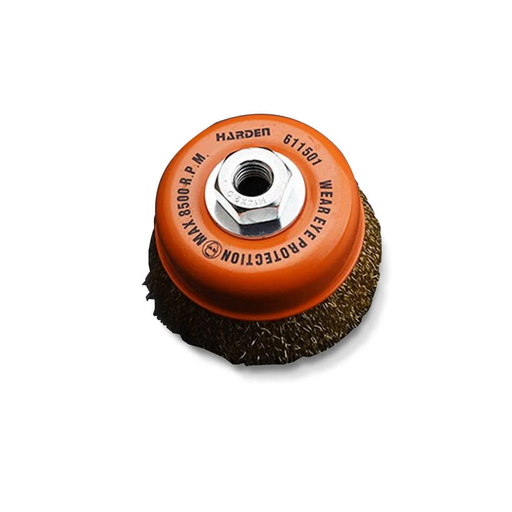 Soft Steel Brush 75mm XM10x1.5 Harden